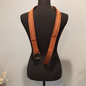 Brown Braided Belt